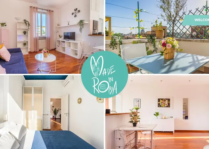 Welcome Dhome - Cozy Penthouse With St. Peter View Rzym